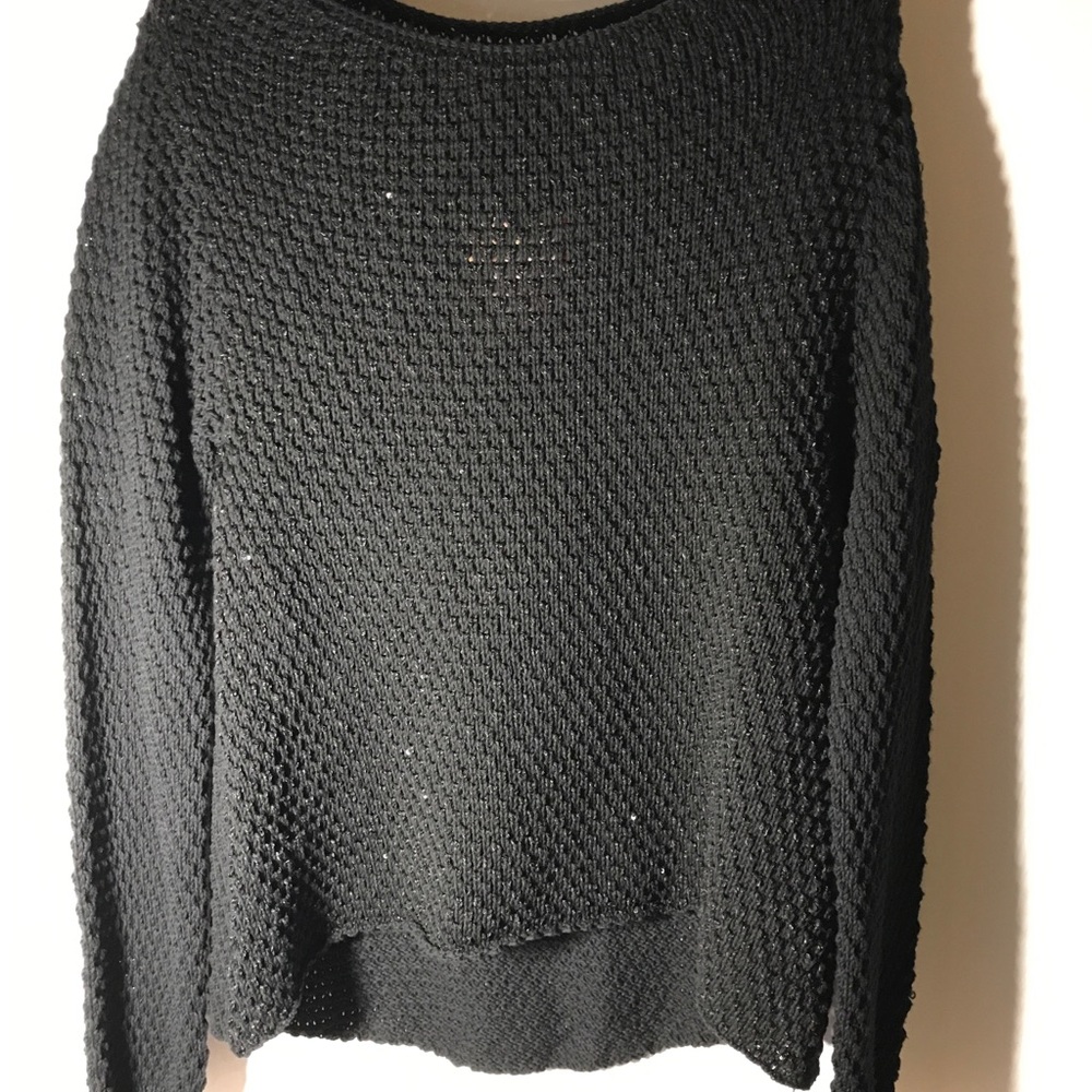 Lolita S&L Crocheted Black Top